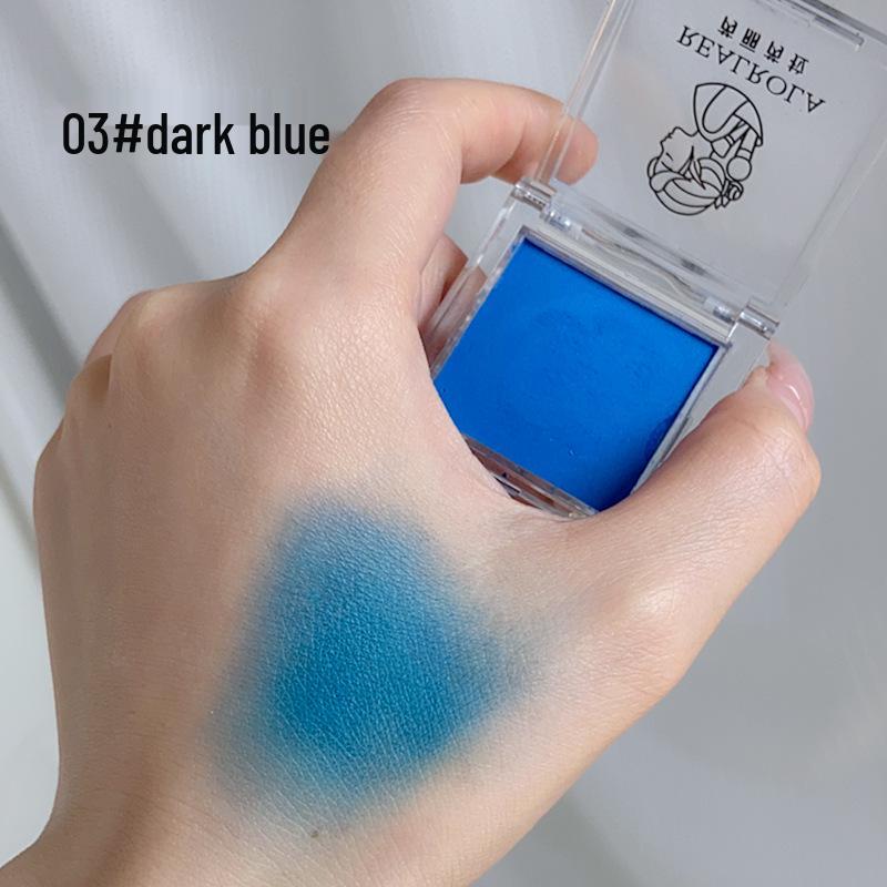 Vibrant Matte Eyeshadow - Pigmented Yellow, Blue, Red