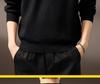 Luxury British Retro Seagull Collar Polo Men's Autumn/Winter Knit Sweater