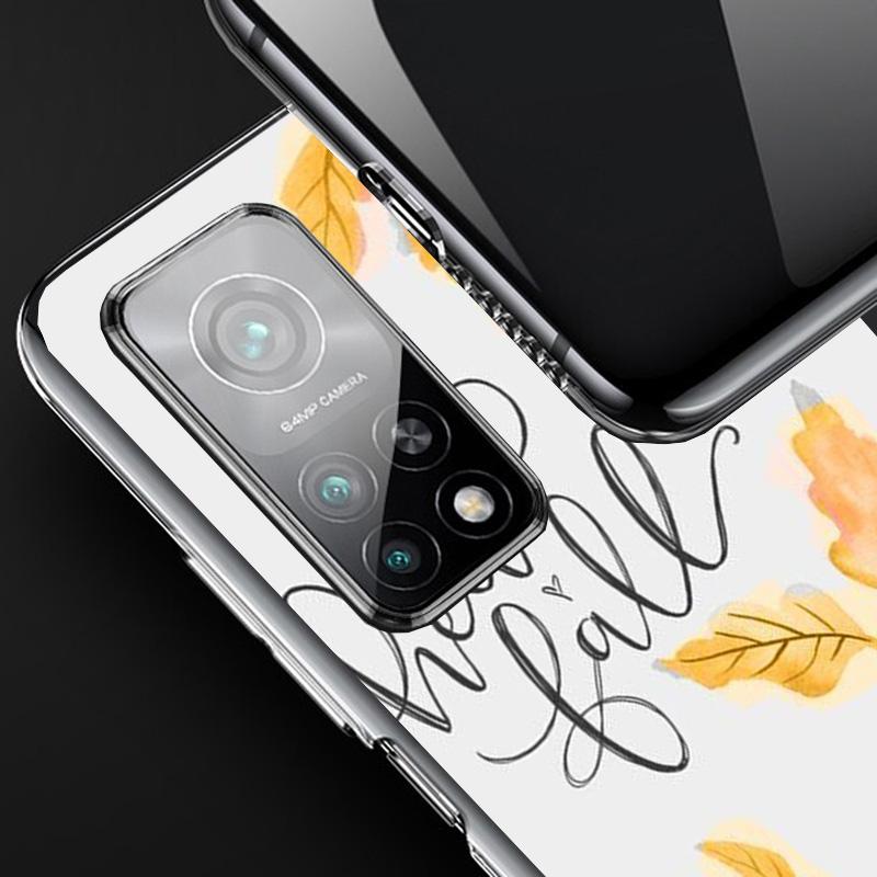 Pumpkin Happy Fall Autumn Phone Case For Xiaomi Redmi Note 15 14 13 12S 12 11 Pro Plus 14S 11S 11E 10 10S 11T 5G Personalized Co