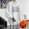 Hong Kong Style Heavyweight Round Neck Sweatshirt for Men and Women – Trendy, Versatile, Casual, Loose Long Sleeve for Autumn and Winter