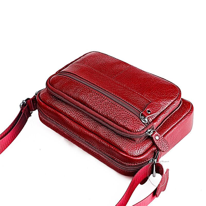 Dámská kabelka, čtvercová taška, dámské kabelky přes rameno, pravá kůže, dámská crossbody taška, dámská taška přes rameno