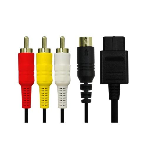 (For NewFC/SFC/N64/GC) S+AV Terminal Cable <1.8m> - New Famicom/Super Famicom/Nintendo 64/GameCube, Peripherals Compatible with Each Model