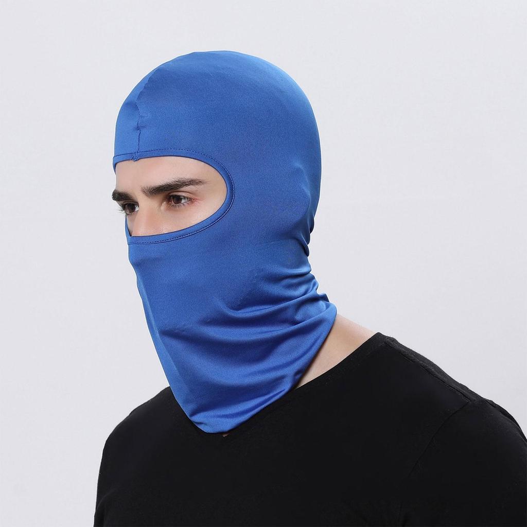 Candy Colored Outdoor Cycling Face Mask Windproof Sports Headscarf Sun Hood Hat
