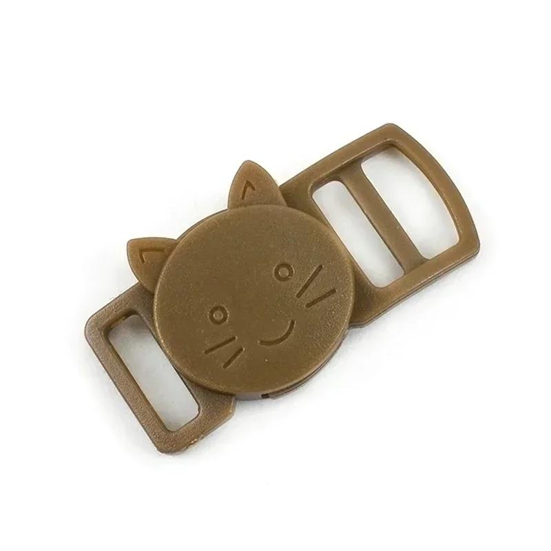 50/100/200Pcs Meetee 10mm Plastic Quick Side Release Buckle Adjustable Safety Clasp Cat Dog Collar Webbing Strap Hook Accessory