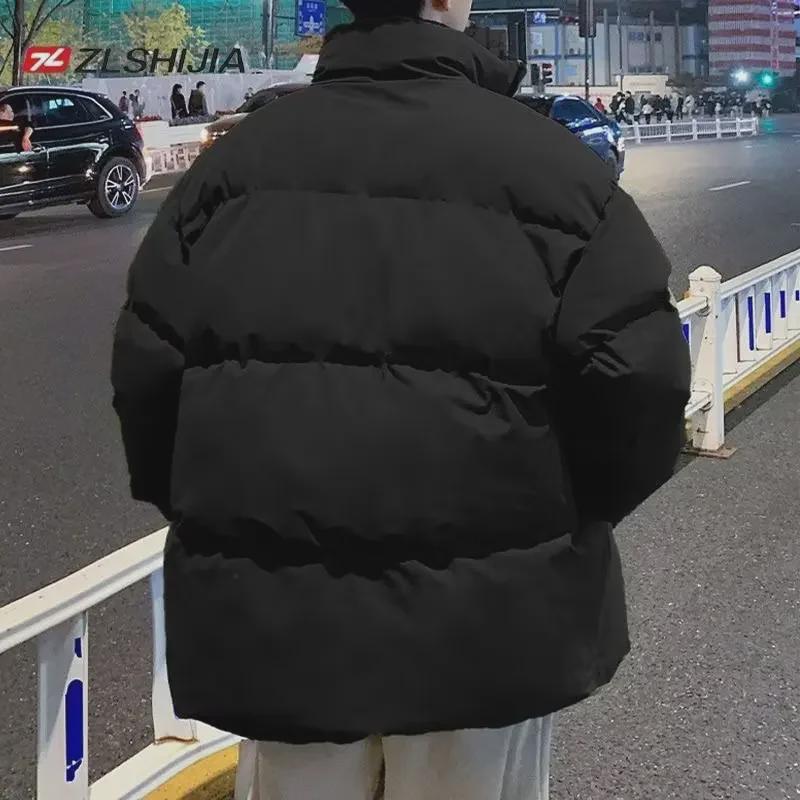 Boys' 2024 Winter Cotton-Padded Puffer Jacket - Thick, Warm & Stylish Sports Casual Design