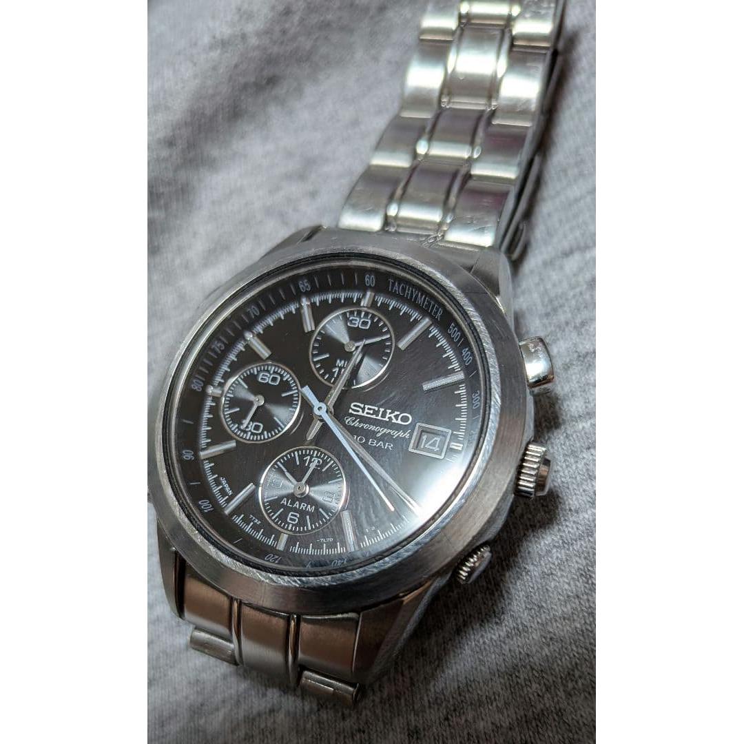 Working item SEIKO Chronograph Quartz Alarm Clock