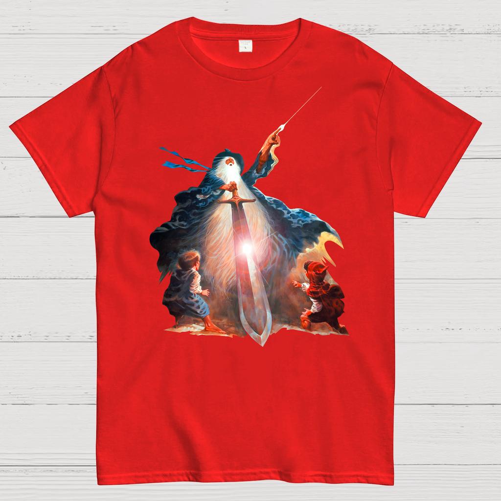 Retro Vintage Fantasy The Lord Of The Rings Unisex Cotton Summer Casual Cool Loose T-Shirt