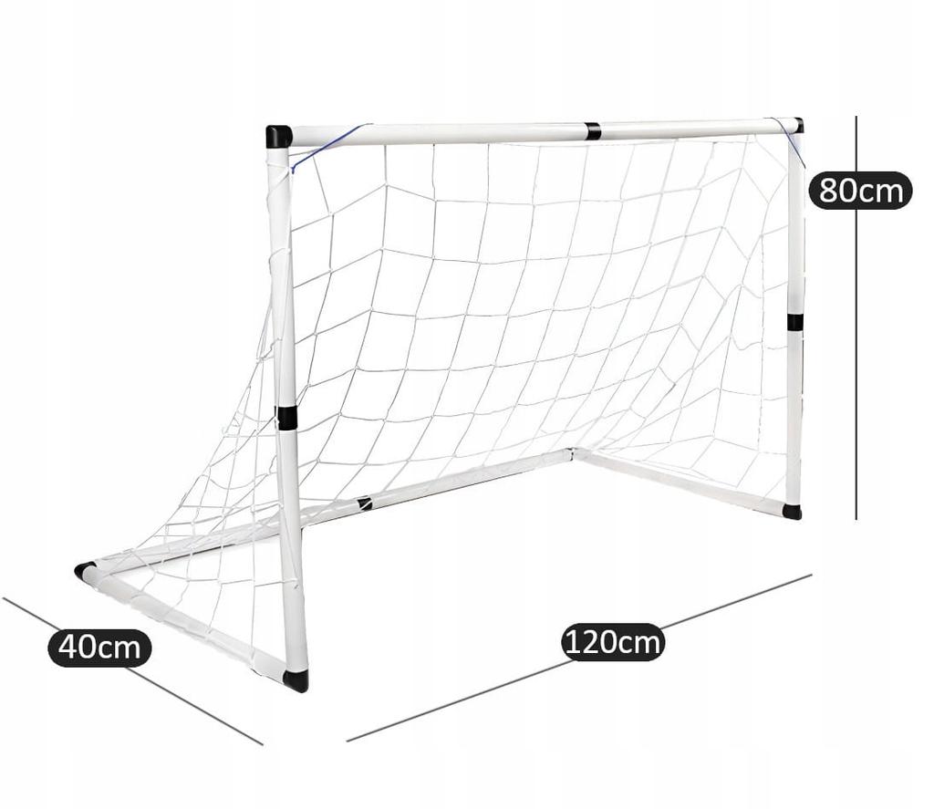 [PACK] Soccer Set 2 x Training Goal Soccer Ball 120x80x40cm (Z432+Z432) Z432Z