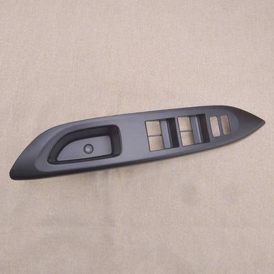 7423252330 Car Front Left Master Power Window Switch Panel Bezel Trim Fit for Toyota Yaris 2007-2010 LHD Black Plastic