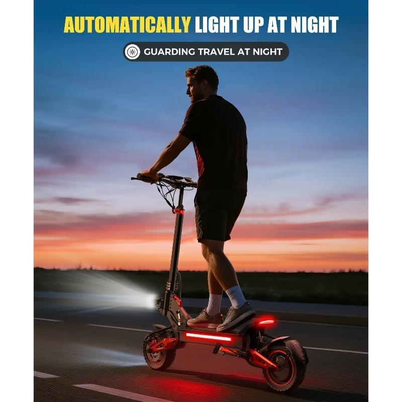 FREEBOY J15Max Electric Scooter for Adults, 1600W Motor, 48V 18Ah Battery, 50KM Range, 50KM/H, 10-Inch Tires