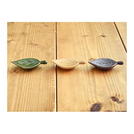 Tableware East Chopstick Rest <Leaf> Green kn003ct06803