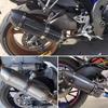 Stainless Steel Modified Exhaust Pipe for GSXR750, Z1000, CBR1000, R1R3R25 Motorcycles