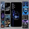 Anime Solo L-Leveling Phone Case For Samsung S25,S24,S21,S22,S23,S30,Ultra,S20,Plus,Fe,Lite,Note,10,9,5G Black Cover
