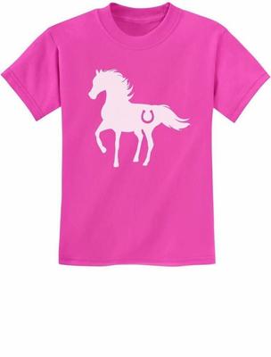 Gift Horse Lover Love Horses Youth Kids T-Shirt Rearing Horse