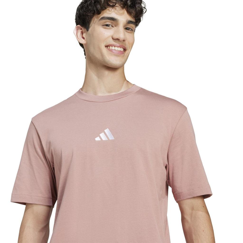 Adidas Mens Essentials Logo Single Jersey T-Shirt