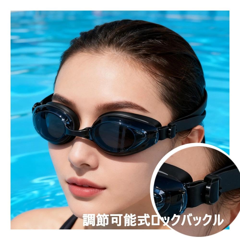 [HEJINYUN] Swimming Goggles, Unisex, Underwater Glasses, High Quality, Anti-Fog Goggles,