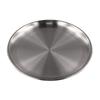 Tray Plate Dish Kitchen Replacement Silver Spare Parts Dinnerware Stainless Steel Accessories Breakfast Dining