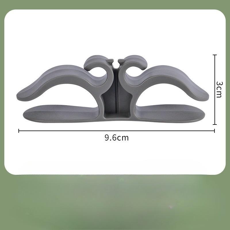 

Кабельный зажим, кабельный органайзер, катушка для хранения, бытовой кабельный органайзер, зажим для фиксации шнура питания 1pc серый