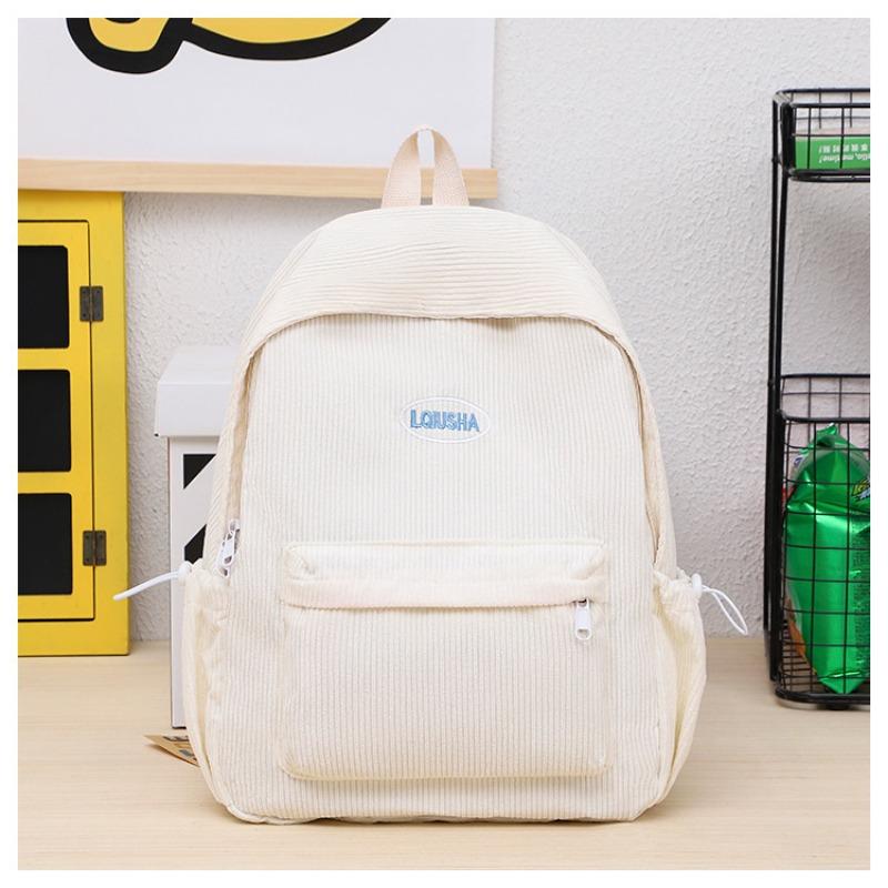 Large-capacity Schoolbag, Simple Backpack, Campus Color-blocking Backpack, Travel Backpack