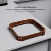 Ergonomic Wooden Stand Desktop Cooling Holder for Mini Computer Enhancing Aesthetics and Providing Stable Support