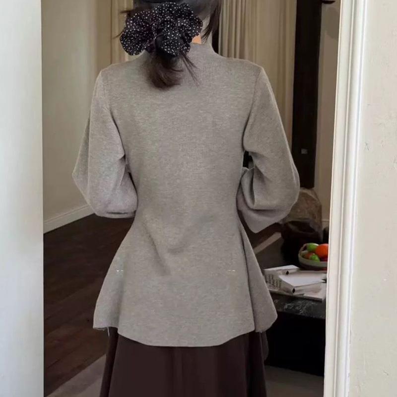 Pullovers Tops Women Long Sleeves Autumn Winter Padded Blouse Oversized Half Turtleneck Loose Long Sleeve Shirt Slim Pullover Tops