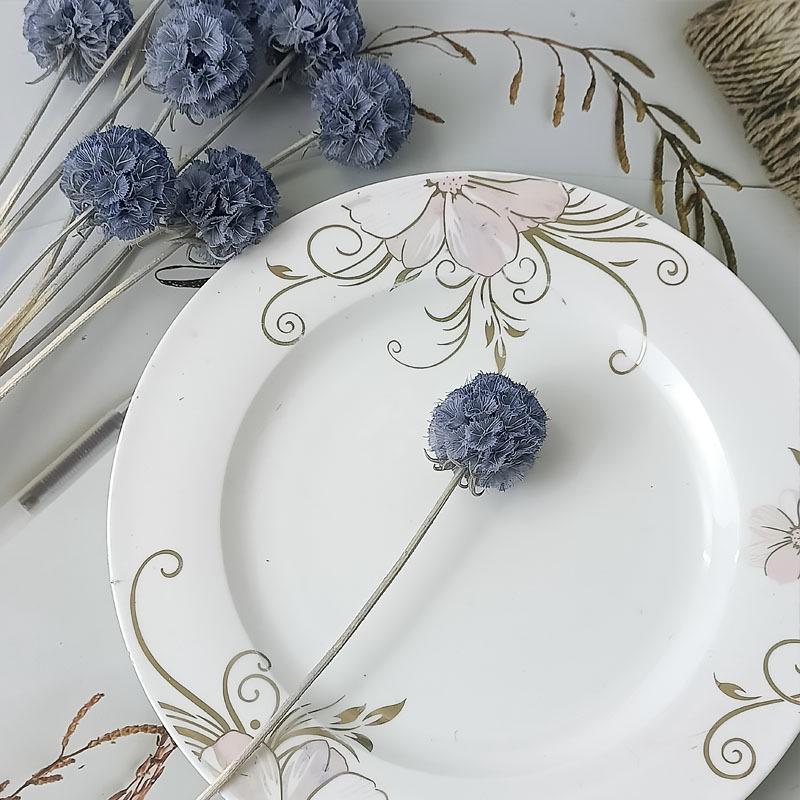 Blue Series Dried Flower DIY Kit: Hydrangea, Thousand-Layer Gold, Eucalyptus Leaf Souvenir Decoration