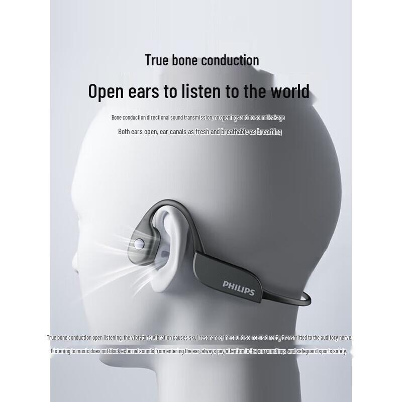 Philips TAA3609 Bone Conduction Sports Headphones