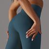 Seamless High-Waist Nude Breathable Yoga Capri Pants