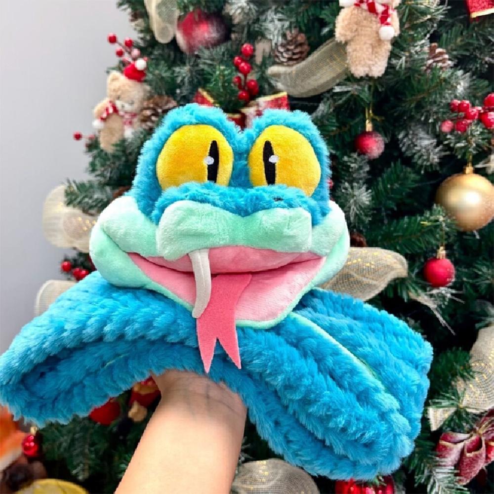 Cachecol Gary de Zootopia 2, Cachecol de Inverno Longo Quente Azul, Presente Merch Unissex do Filme de Animação