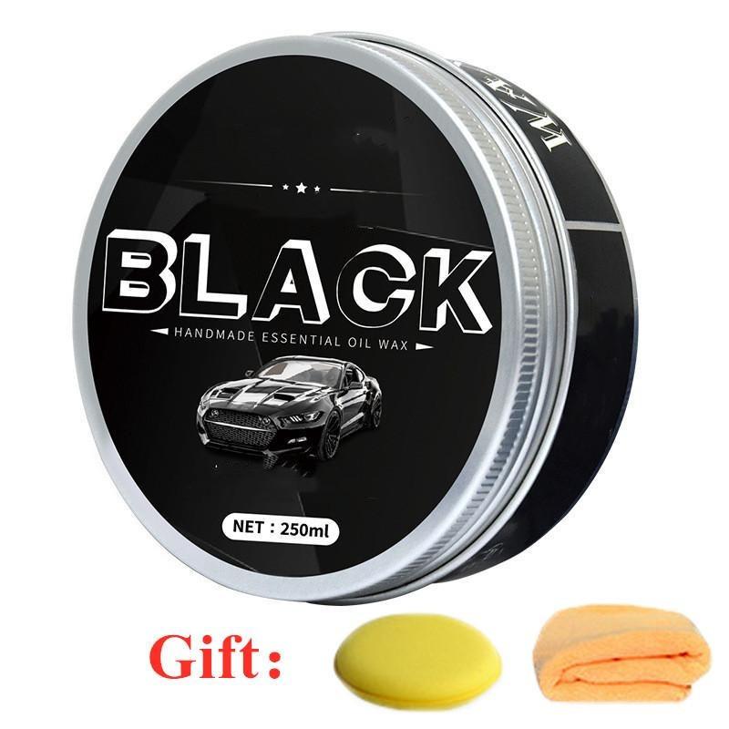

250 г набор автомобильных восковых кристаллов, твердый глянцевый восковой слой, покрывающий краску, формула покрытия поверхности, водостойкая пленка, автомобильный лак Black (for black car)
