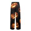 Herren Strick Halloween Print Tasche Freizeithose Schlafanzughose