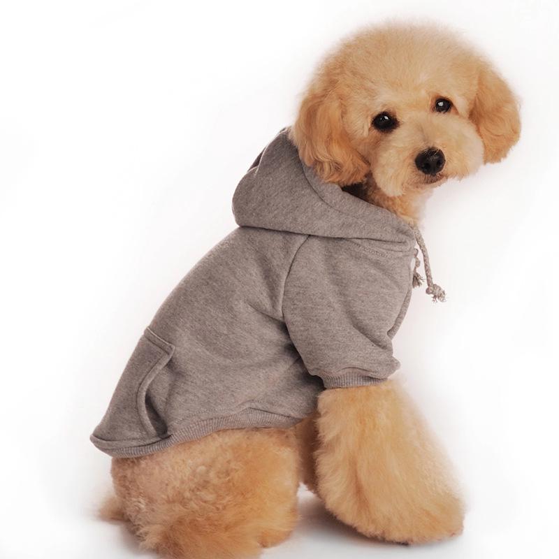 Fleece Mikina pro Psa s Kapsou - Podzim/Zima Teddy Sportovní Oblečení