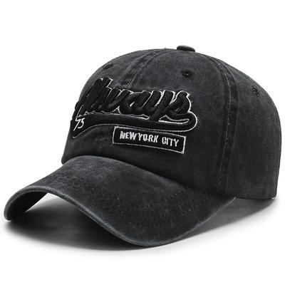 Berretto da Baseball in Cotone Northwood da Uomo Lavato Lettera Cappellino da Papà Snapback Hip Hop Berretti Trucker da Donna