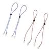 Flexible Napkin Chains, Neck , Holder for Elderly Kids, Adjustable (4 Pack)