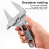 Wrench Precision Scale Markings Extra-Wide Opening Compact 68mm Mouth Size Short Handle Wrench Home Repair