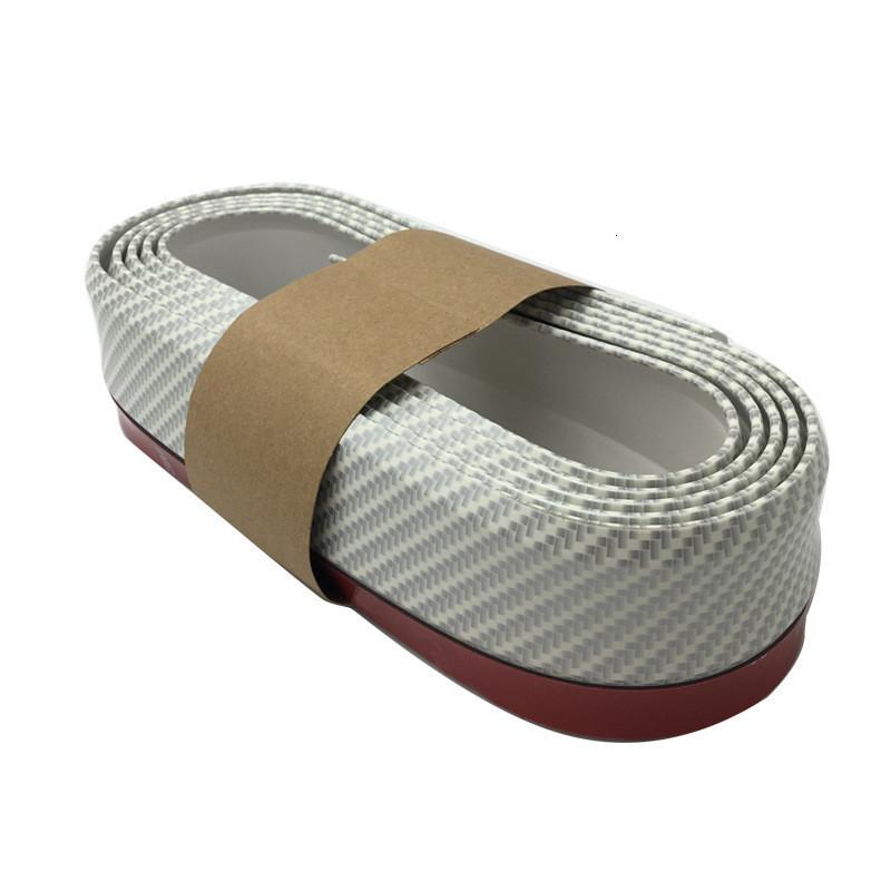 Universal Car Front Lip Bumper Guard In Carbon Fiber Premium Auto Accessory