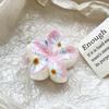 Romantic Frangipani Hair Clips with Printed Hairpins and Flower Hairpins for The Back of The Head