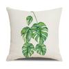 Ins Nordic Tropical Plant Pillow Cover New Home Furnishings Office Lumbar Cushion Pillow Cover