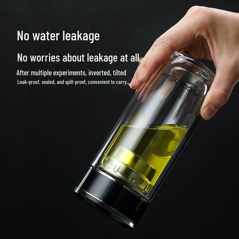 Fuguang Heat-Resistant Glass Tea Infuser Bottle