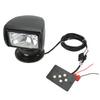 Remote Searchlight 100W 8.3A 320 Degree Rotation Waterproof Spotlight Universal Fit for Boat Yacht