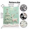 Christmas Pearl Painting Kit Handmade DIY Home Decoration Painting Deer Tree Snowflake Elements