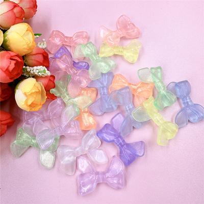 Perles transparentes en forme d'oignon vert scintillant, accessoires pour bricolage, bracelet, accessoires pour cheveux, collier, matériau acrylique