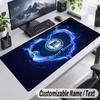 Custom Name Text Mouse Pad Hertha Bsc Personalized Desk Pad For Work And Gaming