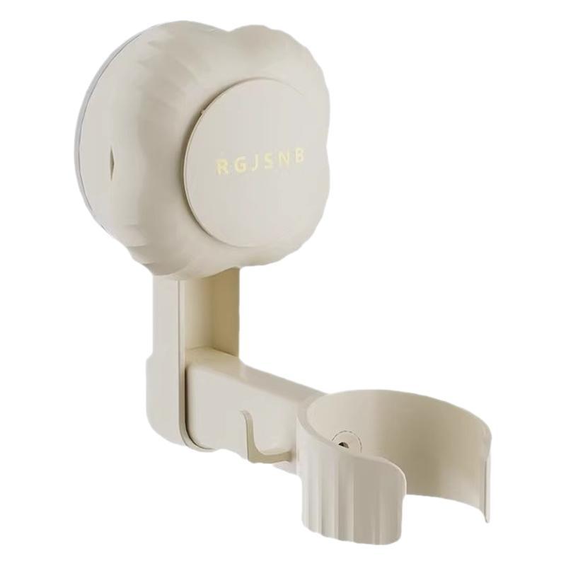 Suction Cup Hair Dryer Stand Non-drilling Storage Rack Air Duct Placement Rack Hair Dryer Hanging Rack