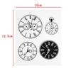 Watch Time Clock Transparent Silicone Stamp Seal Card Making Scrapbooking