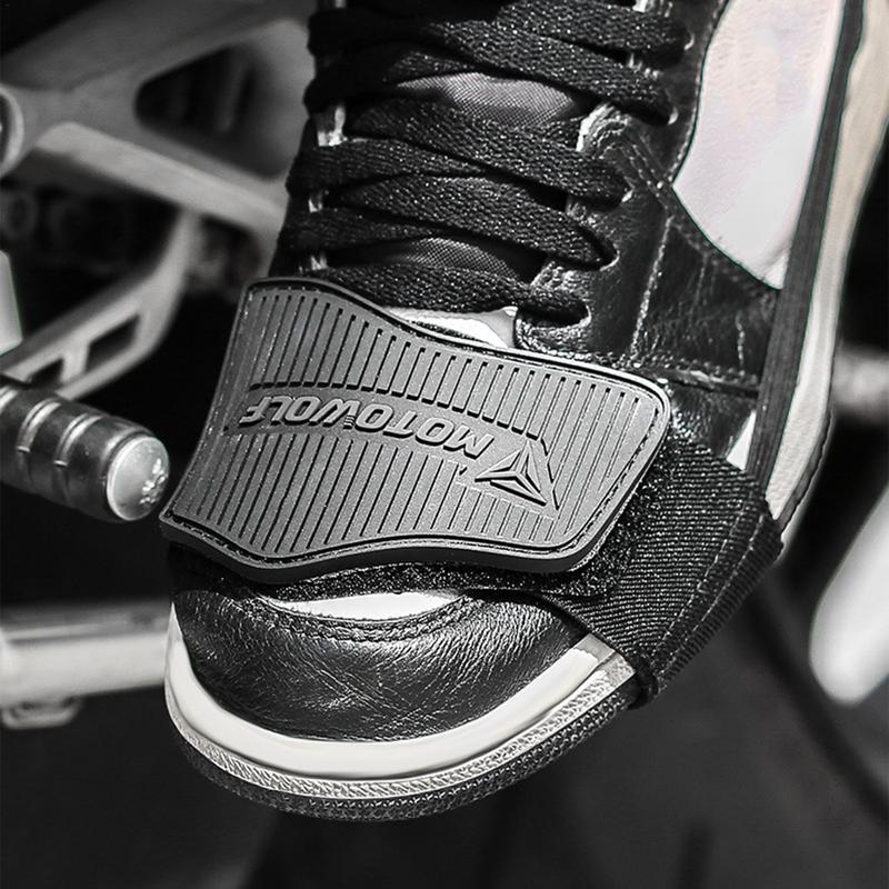 Motorcycle Shoes Protective Moto Gear Shifter Boots Protector Rubber Sock Pad Cover Anti-slip Guards Shoes Protective Cover