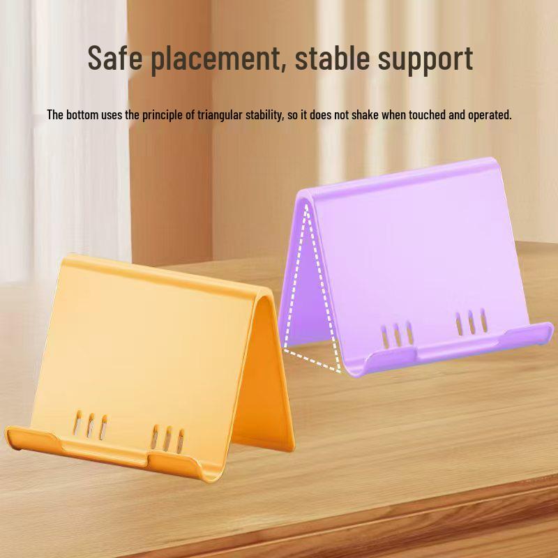 Universal Portable Desktop Stand for Phones & Tablets | Compact Foldable Design