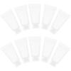 Refillable Travel Lotion Squeeze Bottle Soft Empty Toothpaste Tubes Compact Light Squeeze Tube and Clean Refillable
