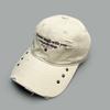 Spring And Autumn Street Rivet Embroidery Letter Baseball Cap Men'S And Women'S Sunshade Heavy Industry Wind Personality Cap