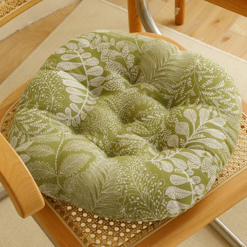 Ethnic Style Thick Cushion Plump Filling Circular Floor Seat Pads Tatami Yoga Meditation Mat Living Room Study Room Bedroom Yoga Studio Universal